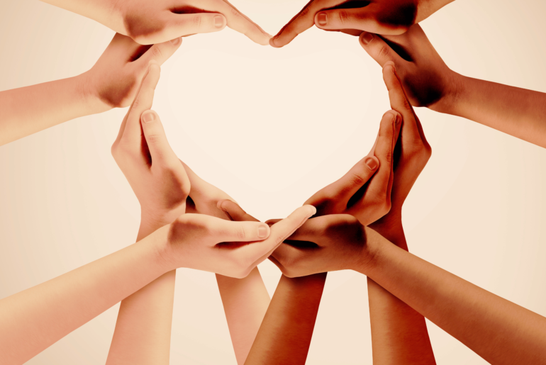 joyful act of giving